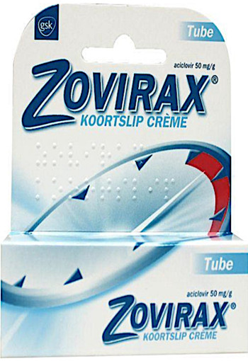 Zovirax Koortslip Crème Tube - 2 gr - Koortslipbehandeling