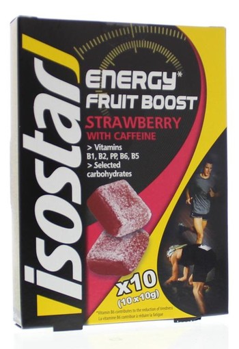 Isostar Fruit boost strawberry (100 Gram)