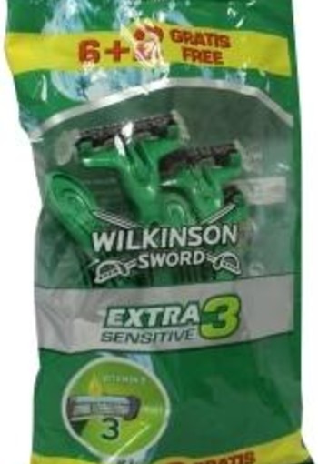 Wilkinson Extra III sensitive 6 + 2 (8 Stuks)