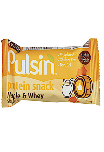 Pulsin Maple Whey Protein Bar 50gr 