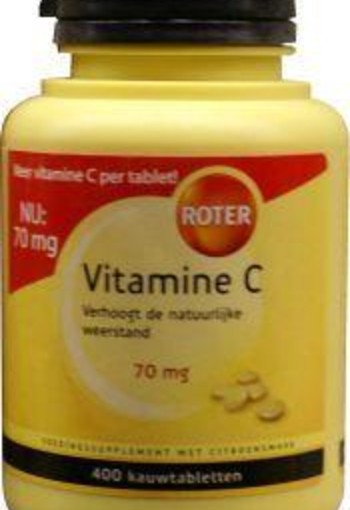 Roter Vitamine C 70 mg citroen (400 Tabletten)