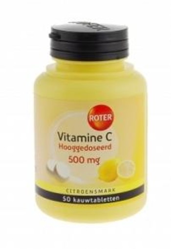Roter Vitamine C 500 mg citroen (50 Kauwtabletten)