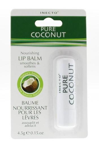 Inecto Naturals Coconut nourishing lippenbalsem (4 Gram)