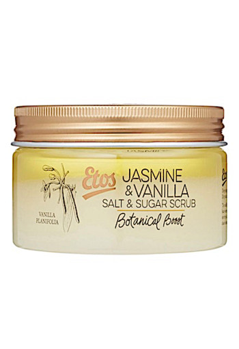 Etos Bo­ta­ni­cal Jas­mi­ne & va­nil­la salt scrub  300 ml