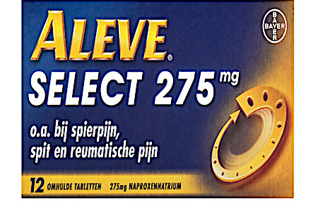 Ale­ve Se­lect 275 mg 12 stuks