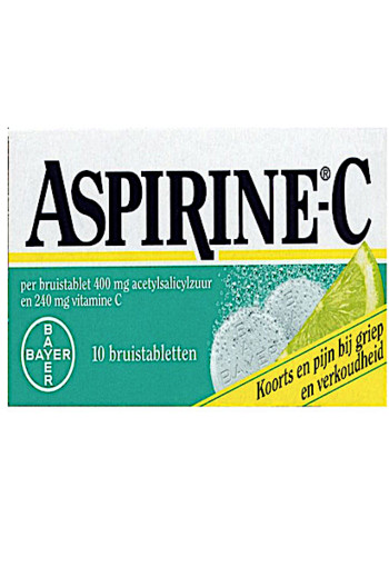 As­pi­ri­ne C bruis­ta­blet­ten 10 stuks