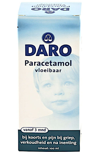 Da­ro Pa­ra­ce­ta­mol vloei­baar 100 ml