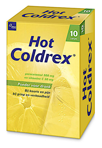Hot Col­drex Poe­der voor drank 10 stuks