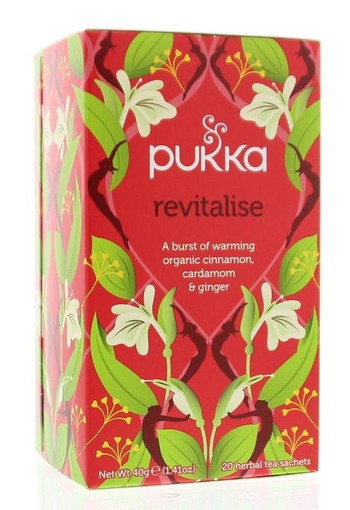 Pukka Org. Teas Revitalise thee bio (20 Zakjes)