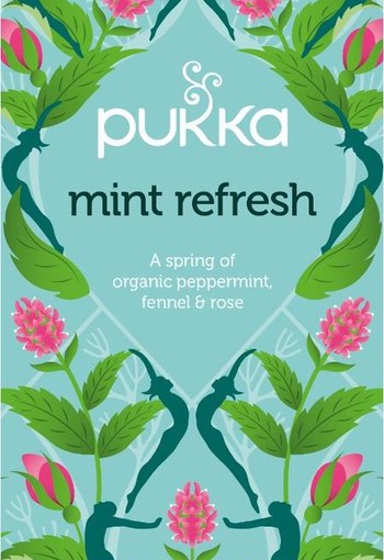 Pukka Org. Teas Mint refresh thee bio (20 Zakjes)