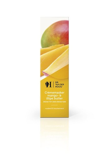 Dr vd Hoog Crememasker mango illipe butter (10 Milliliter)