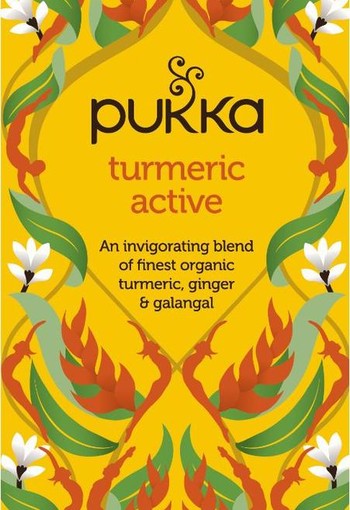 Pukka Org. Teas Tumeric active tea bio (20 Zakjes)