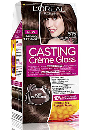 L’Oréal Paris Casting Crème Gloss 515- Licht Kastanjebruin - Haarverf