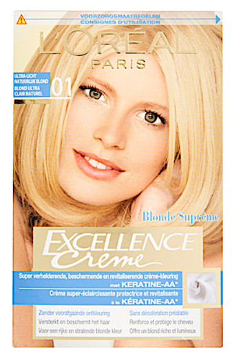 L'Oré­al Ex­cel­len­ce crè­me 01 ul­tra-licht blond