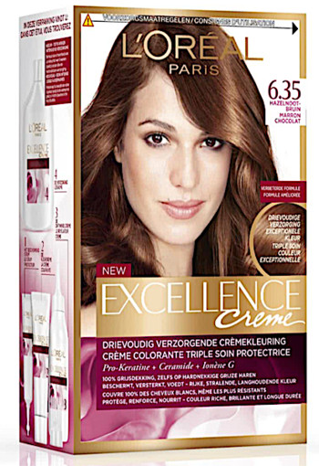 L'Oré­al Ex­cel­len­ce Crème 6.35- Hazelnootbruin