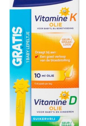 Davitamon Baby vitamine D & K 25 mcg (35 ml)