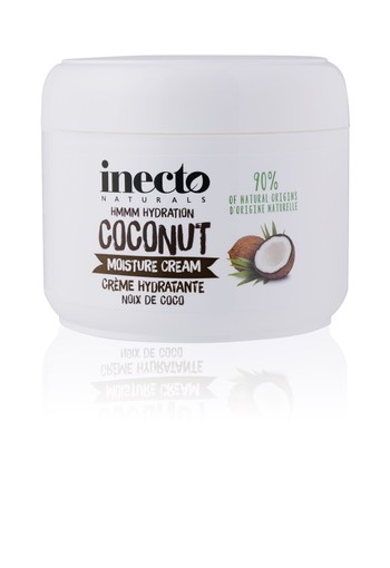 Inecto Naturals Coconut vochtinbrengende creme (250 Milliliter)