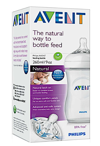 Ave­nt Na­tu­ral fles 260 ml