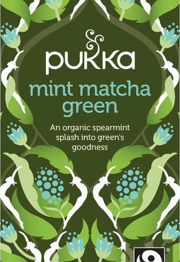 Pukka Org. Teas Mint matcha green bio (20 Zakjes)