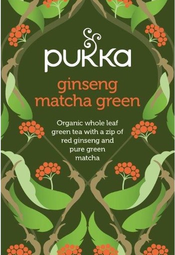 Pukka Org. Teas Ginseng matcha green bio (20 Zakjes)