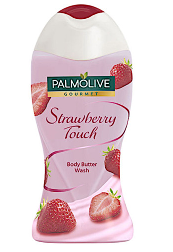 Palm­o­li­ve Gour­met straw­ber­ry touch dou­che­melk 250 ml