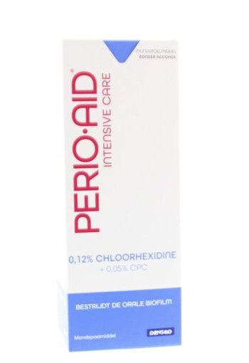 Perio Aid Intensive Care mondspoelmiddel 0.12% CHX (500 Milliliter)
