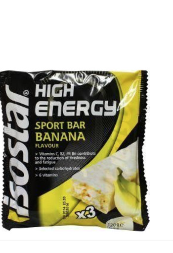 Isostar Reep banaan 3 x 40 gram (1 Stuks)
