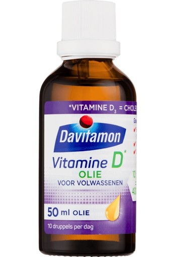 Davitamon Vitamine D Olie Voor Volwassenen 50 ml