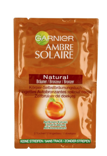 Garnier Ambre solaire no trace body wipes (11 Milliliter)