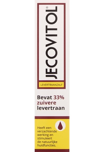 Jecovitol Levertraanzalf - 30 gr - Bodycrème