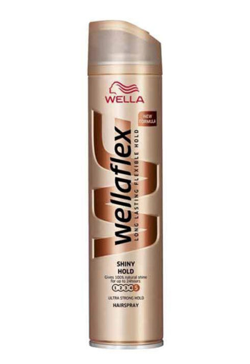 Wella Flex hairspray shine ultra strong hold (250 Milliliter)