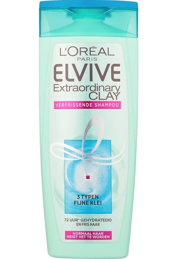 L'Oréal Paris Elvive Extraordinary Clay Verfrissende Shampoo 250 ml