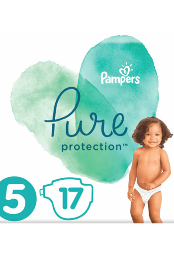 Pampers Pure Protection Maat 5 / 17 stuks