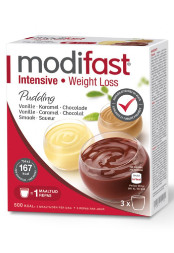 Modifast Intensive Pudding 3-pack 3x 47g