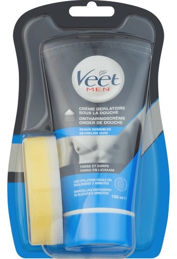Veet Men In Shower Hair Removal Cream 150 ml