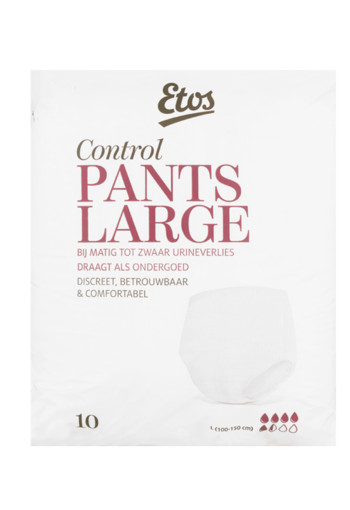 Etos Control Pants Large Incontinentiebroekjes 10 stuks