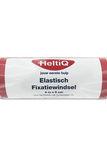 Heltiq Elastisch fixatiewindsel 4 m x 8 cm (1 Stuks)