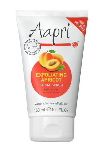 Aapri Gezichtscrub normale/vette huid exfoliating (150 Milliliter)