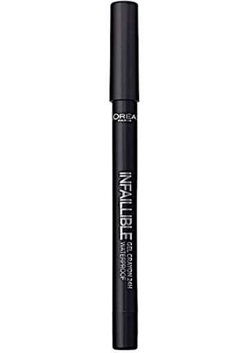 L'Oré­al In­fal­li­ble eye­li­ner gel­cray­on 01 black