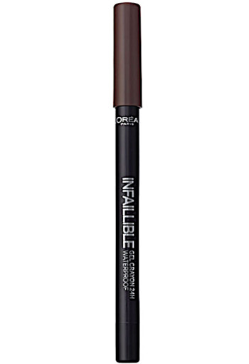 L'Oré­al In­fal­li­ble eye­li­ner gel­cray­on 03 brown
