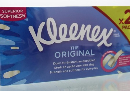 Kleenex Original duobox 80 tissues (2 Stuks)
