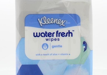 Kleenex Water fresh wipes gentle (12 Stuks)