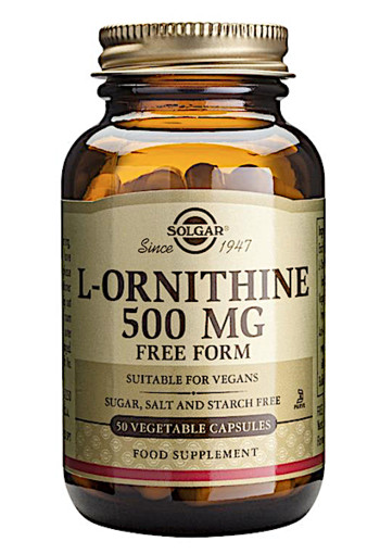 Solgar L-Ornithine 500mg (50 capsules)