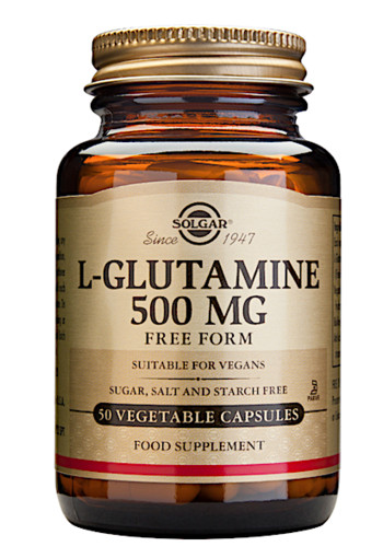 Solgar Vitamins L-Glutamine 500 mg ( 250 capsules )