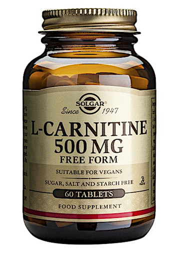 Solgar L-Carnitine 500mg (60 tabletten)