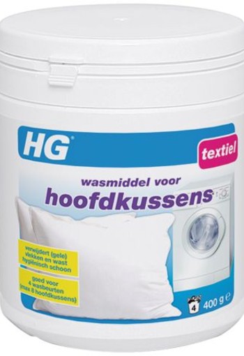 HG Wasmiddel voor hoofdkussens (400 Gram)