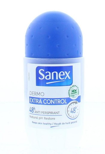 Sanex Deodorant dermo extra control roll on (50 Milliliter)