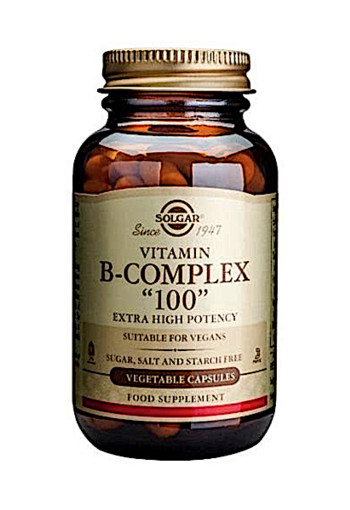 Solgar Vitamins Vitamin B-complex high potency  "100" ( 100 capsules )