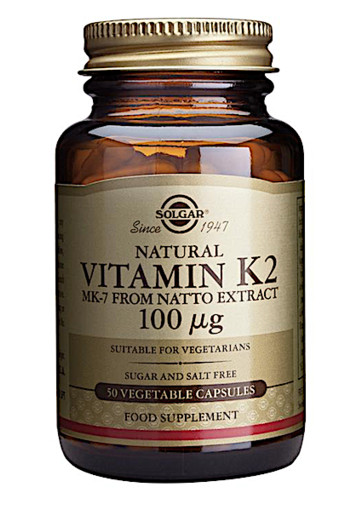 Solgar Vitamins Vitamin K-2 100µg (50 capsules)
