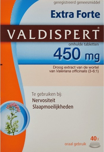 Valdispert Extra Forte 450 mg - 40 dragees 